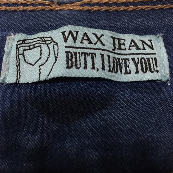 WAX 3 Button Push Up Skinny Jeans - Picture 4 of 5